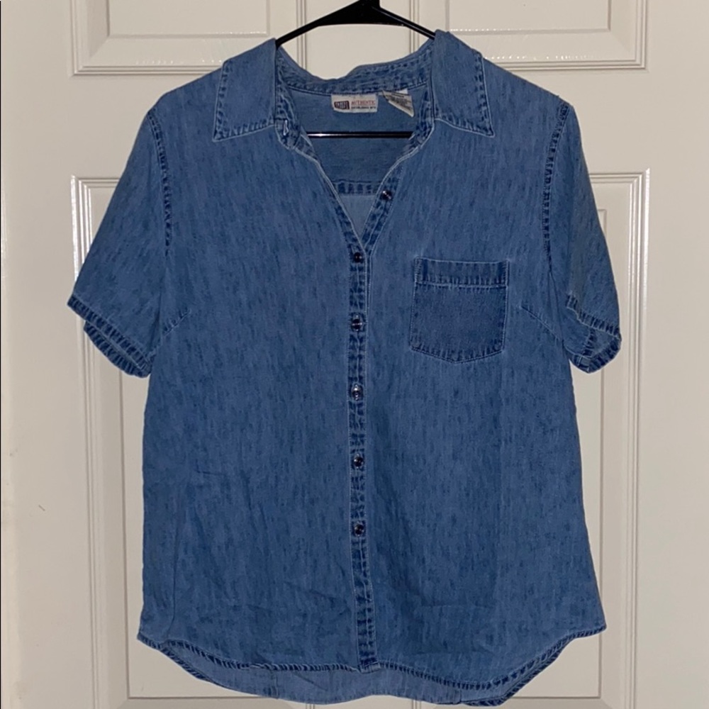 Vintage Faded Glory Denim Buttonup